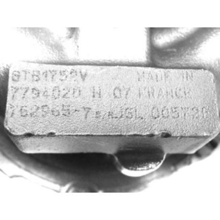 GTB1752V TURBOCOMPRESOR BMW X3 - 520d E60 - E61 - E61N - E83 - E83N / MOTOR 2.0 DCI M47D20 163CV
