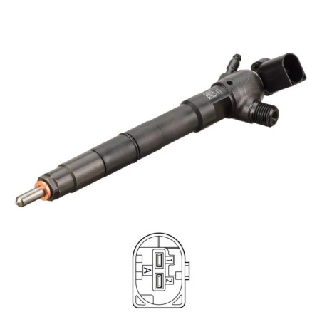 Inyector diésel 28565335 - Compatible con Audi, Seat, Skoda y Volkswagen