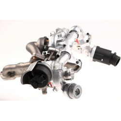 Turbocompresor BorgWarner KKK 10009700027 para Volkswagen Transporter T5 / Multivan / Amarok 2.0 BiTDI 180 CV - Bi-Turbo R2S