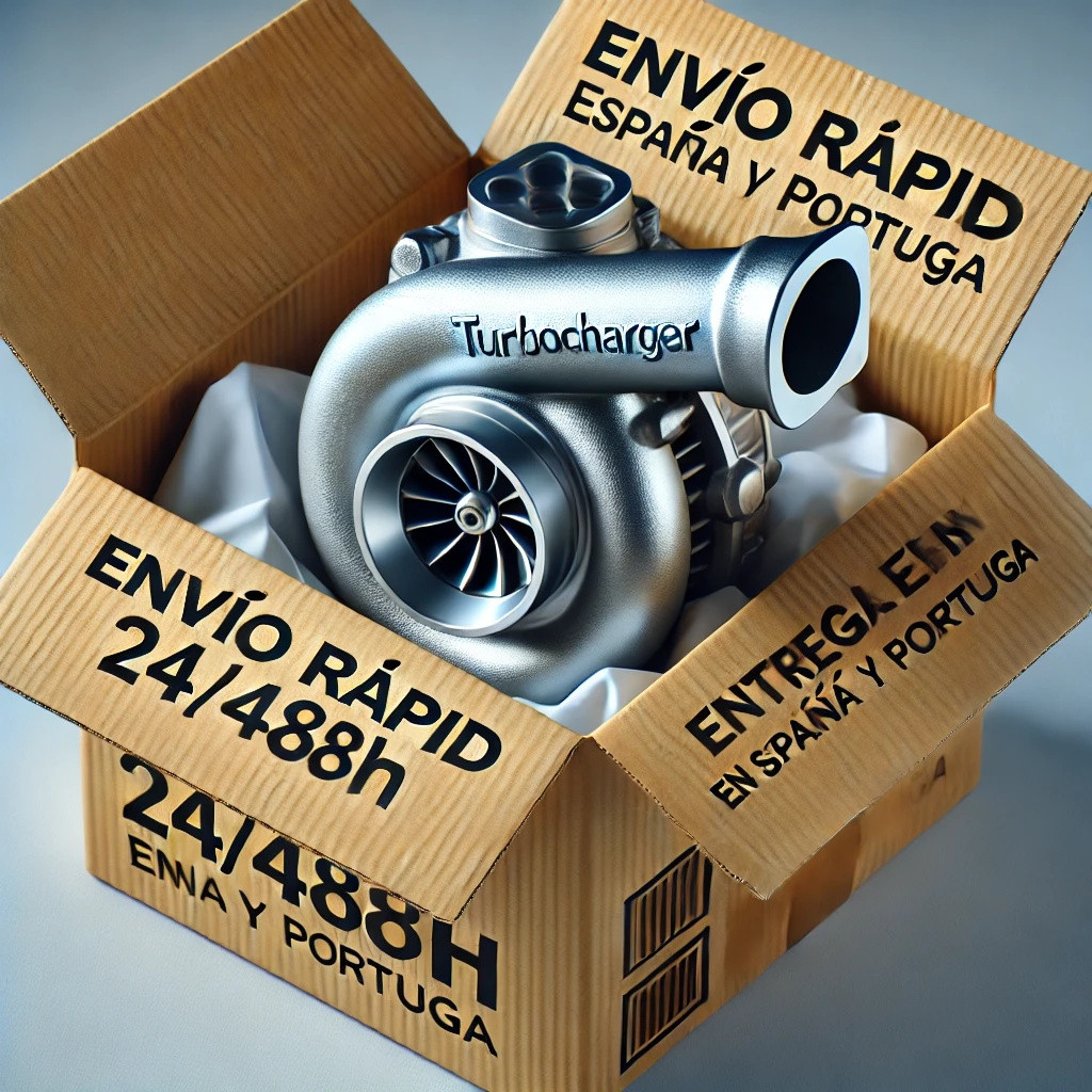 Envío de Turbos / Turbocompresores a Toda la Península y Portugal en 24/48H